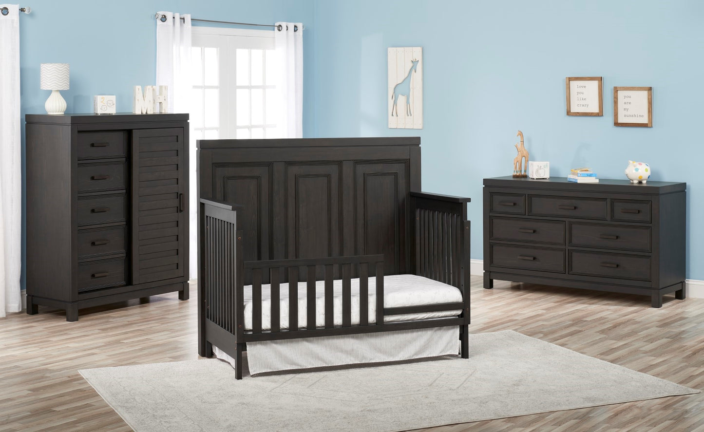 Manchester 4 in 1 Convertible Crib