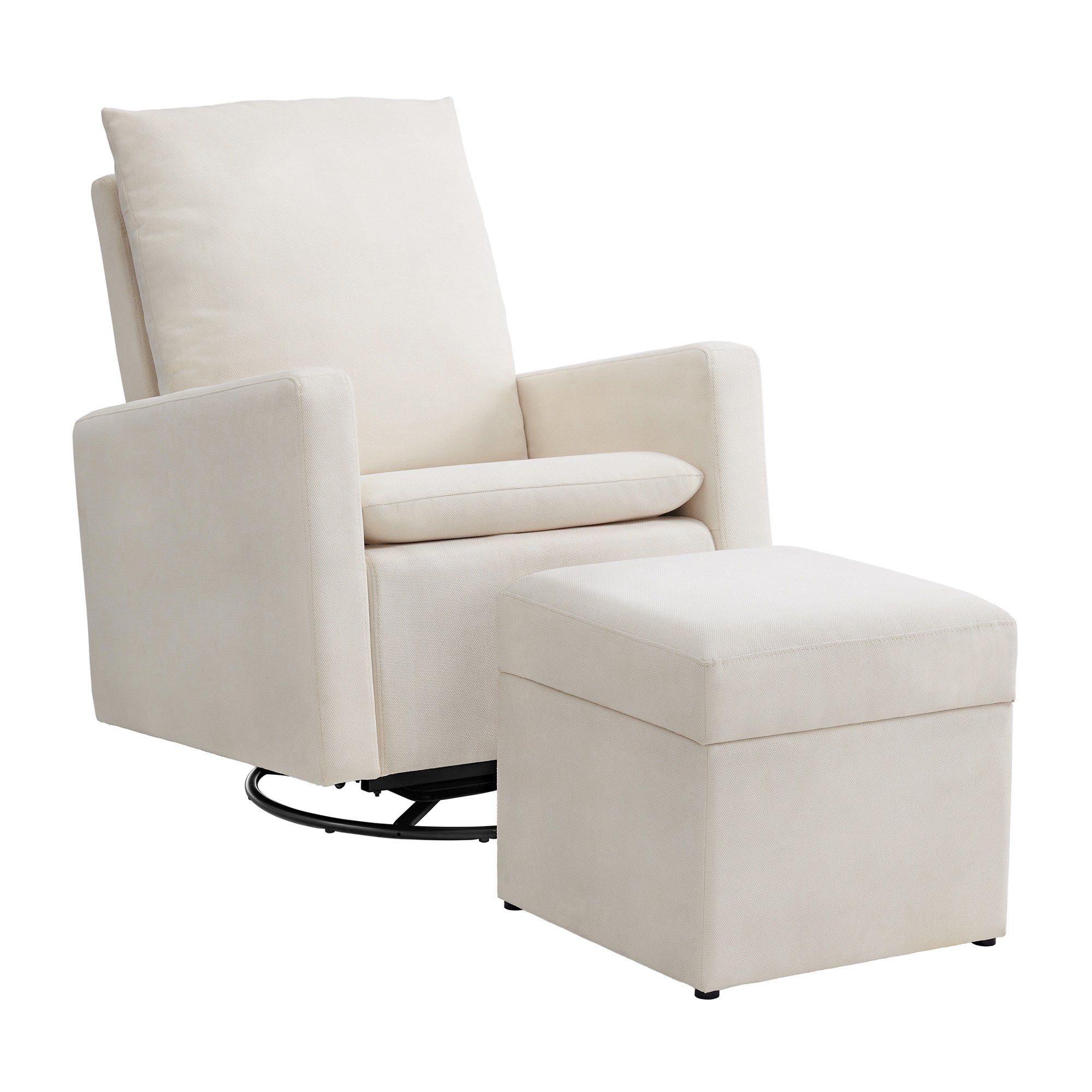 Everlee Upholstered Glider/Ottoman Soho Baby