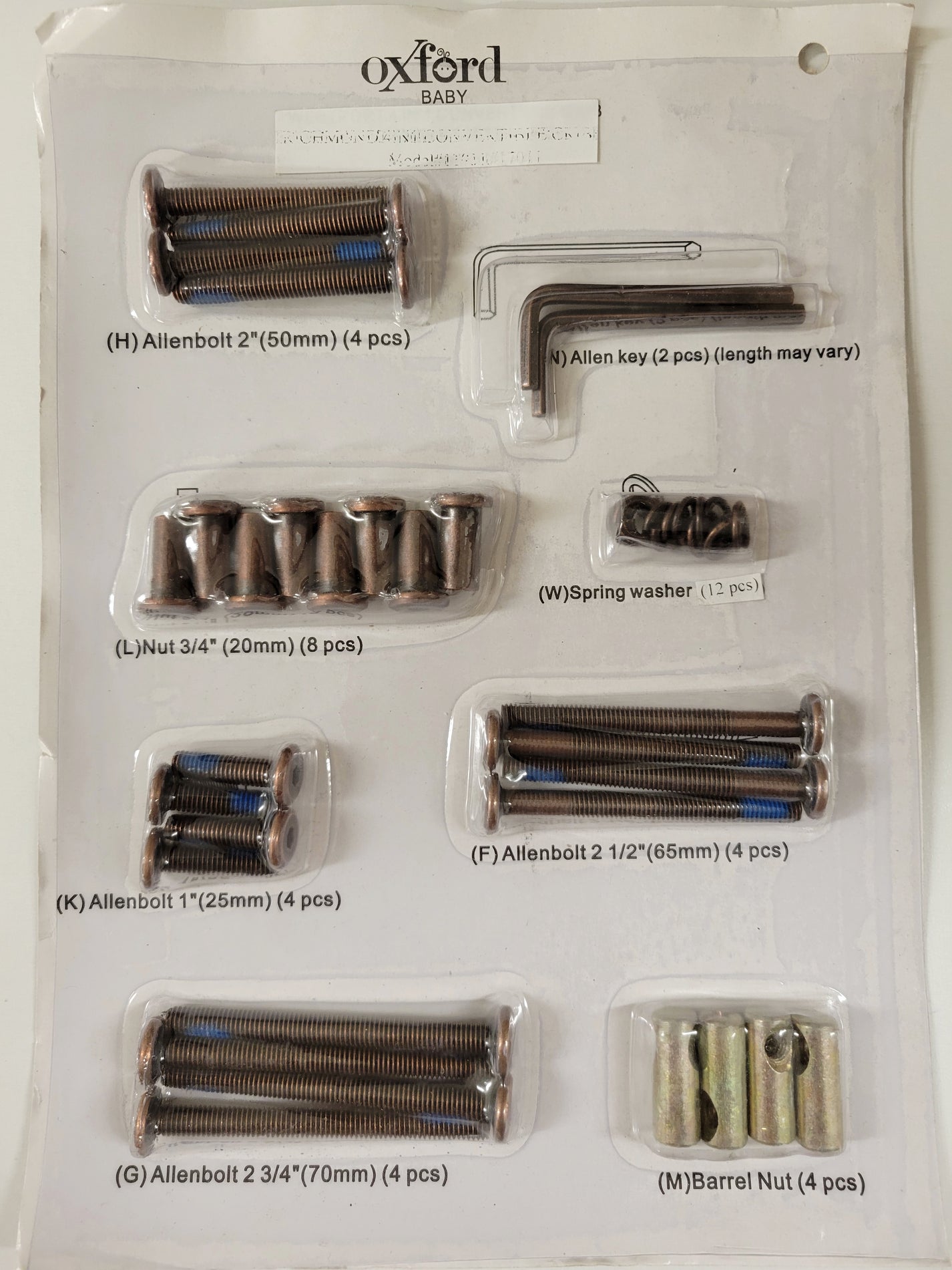 Crib Hardware Kit – Soho Baby