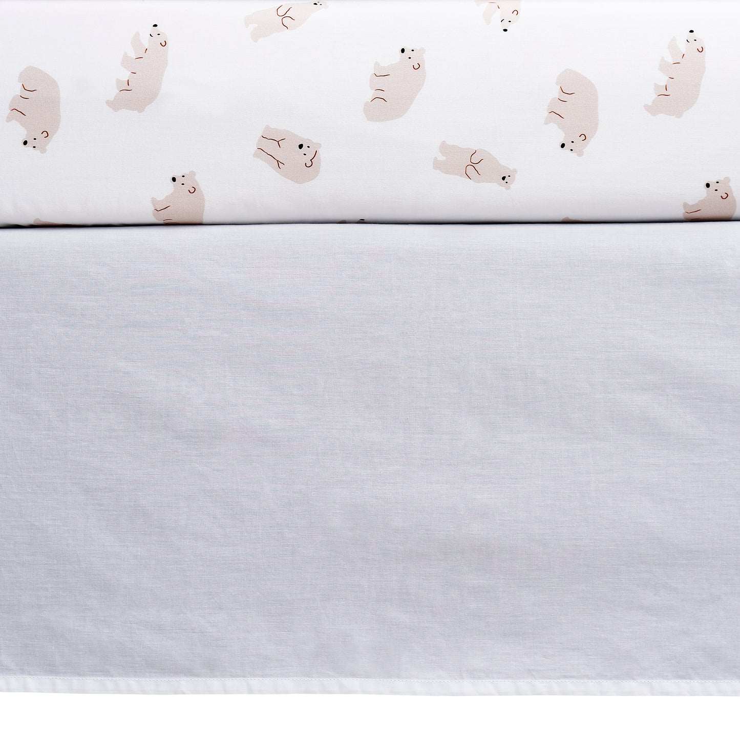 Beary Cute 3 pc Baby Crib Nursery Bedding Set