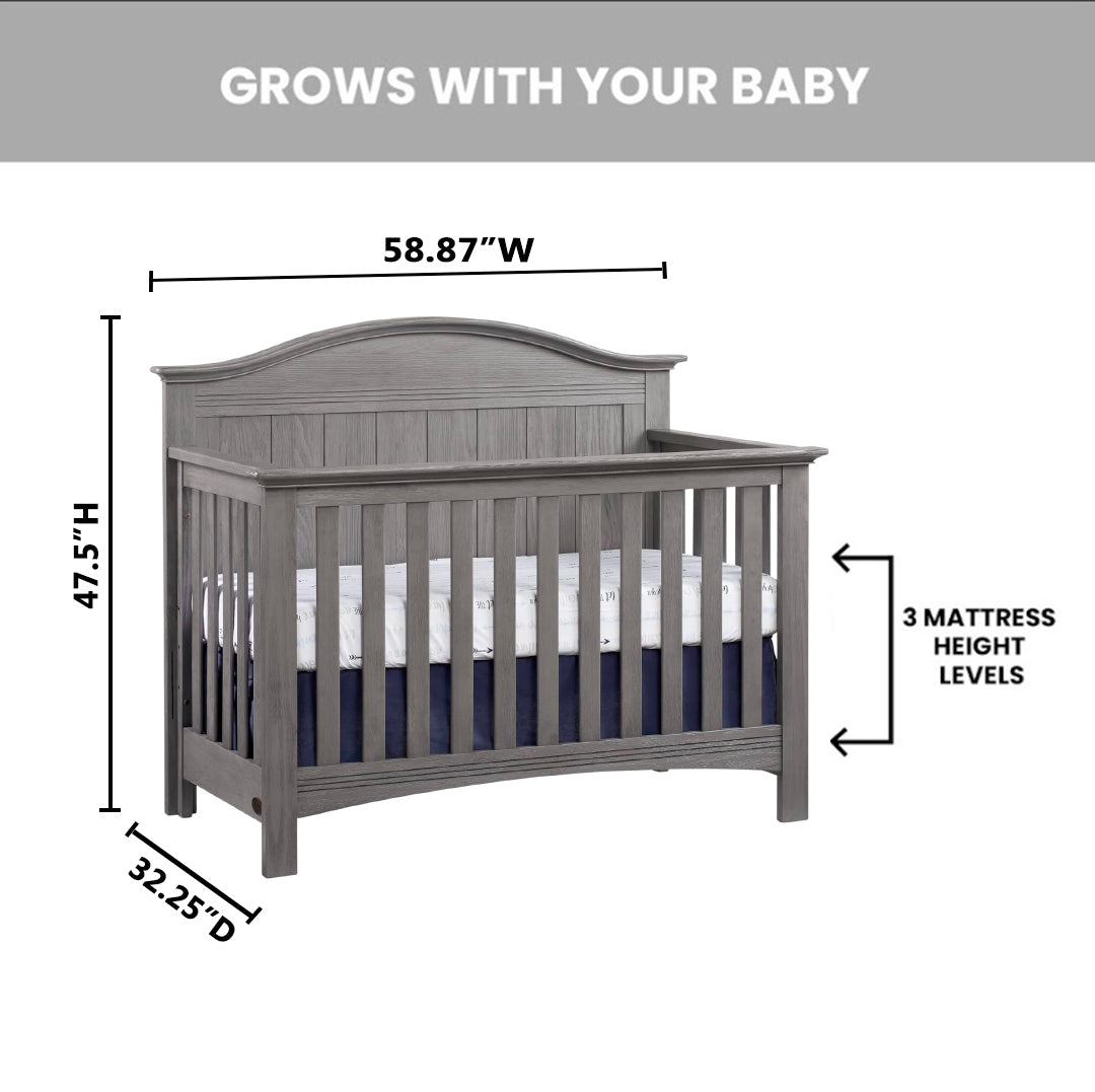 Chandler 4 In 1 Convertible Crib