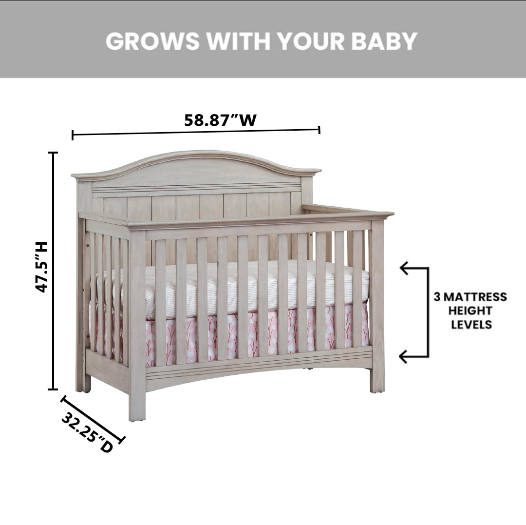 Chandler 4 In 1 Convertible Crib