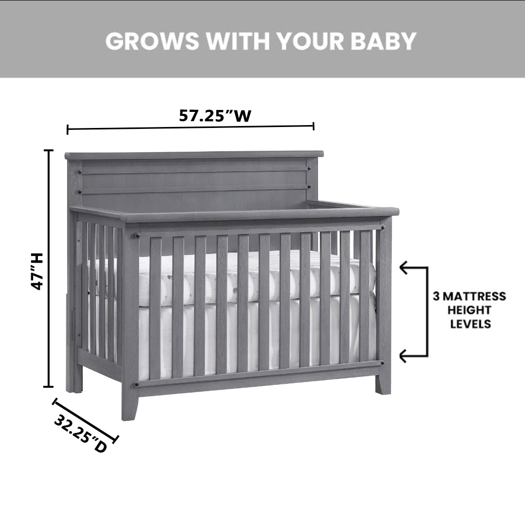 Ellison 4 In 1 Convertible Crib