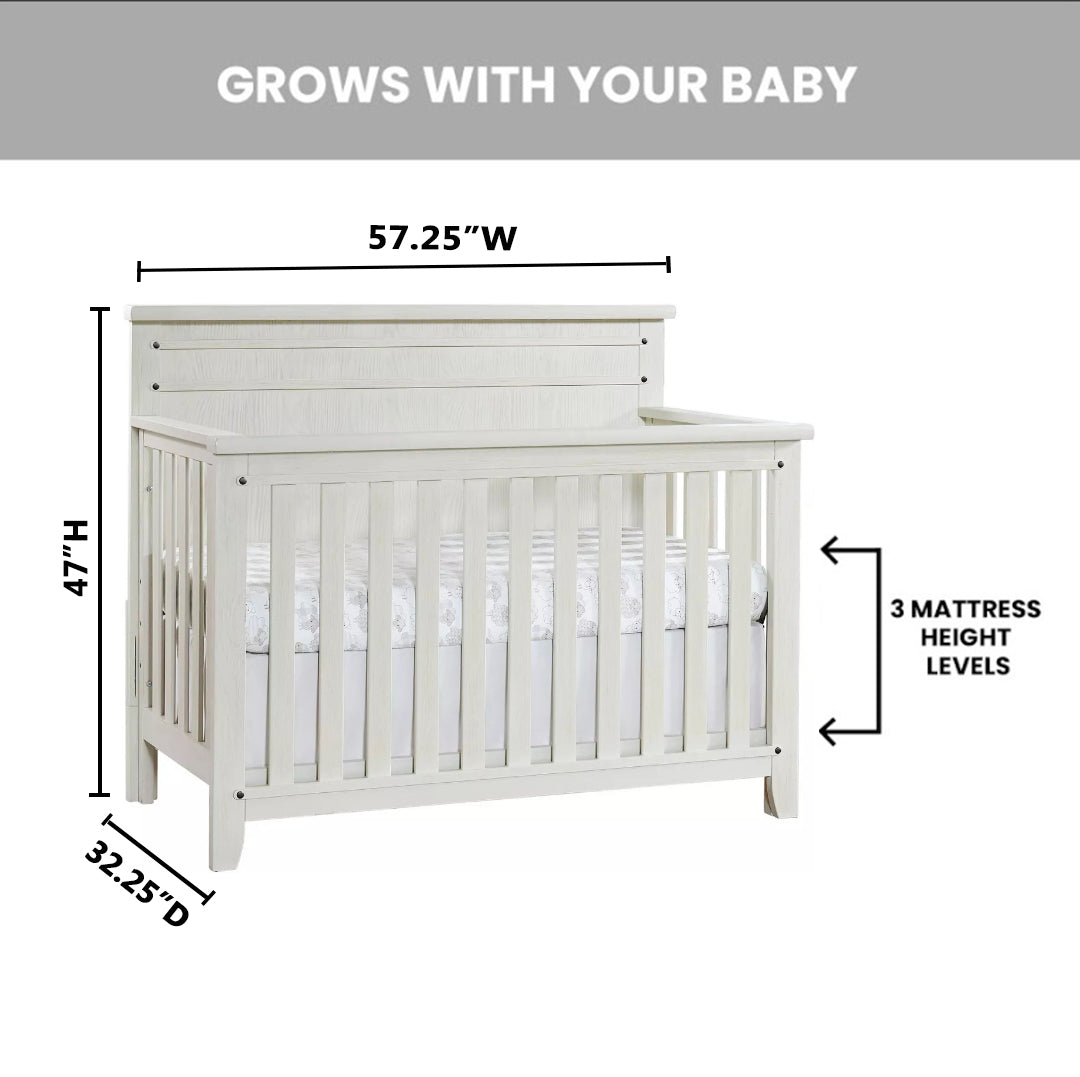 Ellison 4 In 1 Convertible Crib