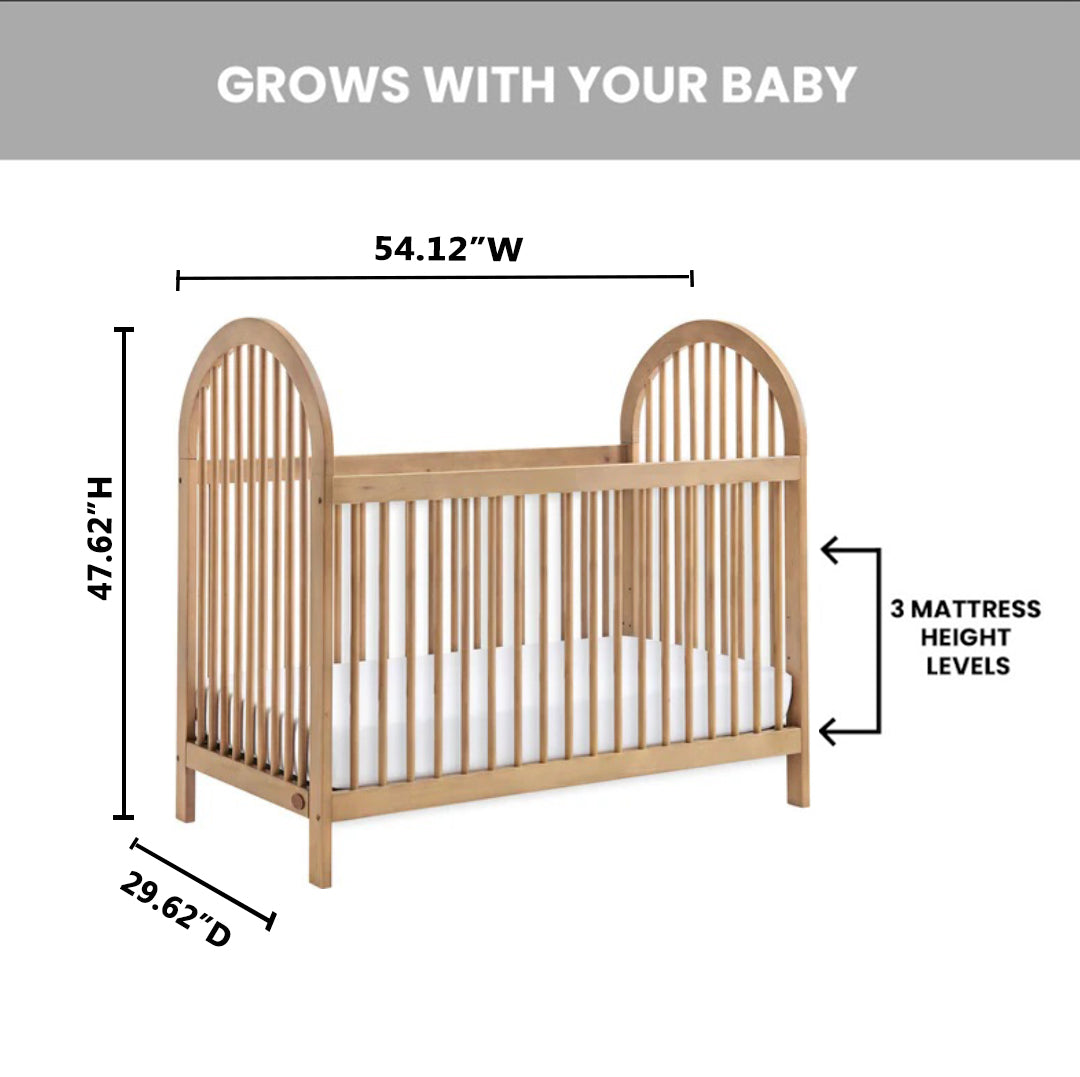 Everlee Island Convertible Crib