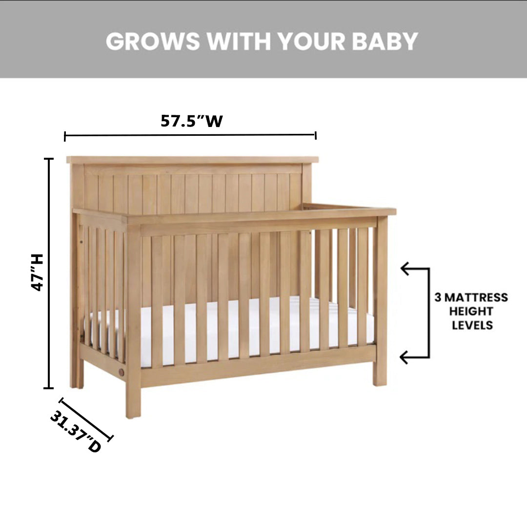 Everlee 4 in 1 Convertible Crib