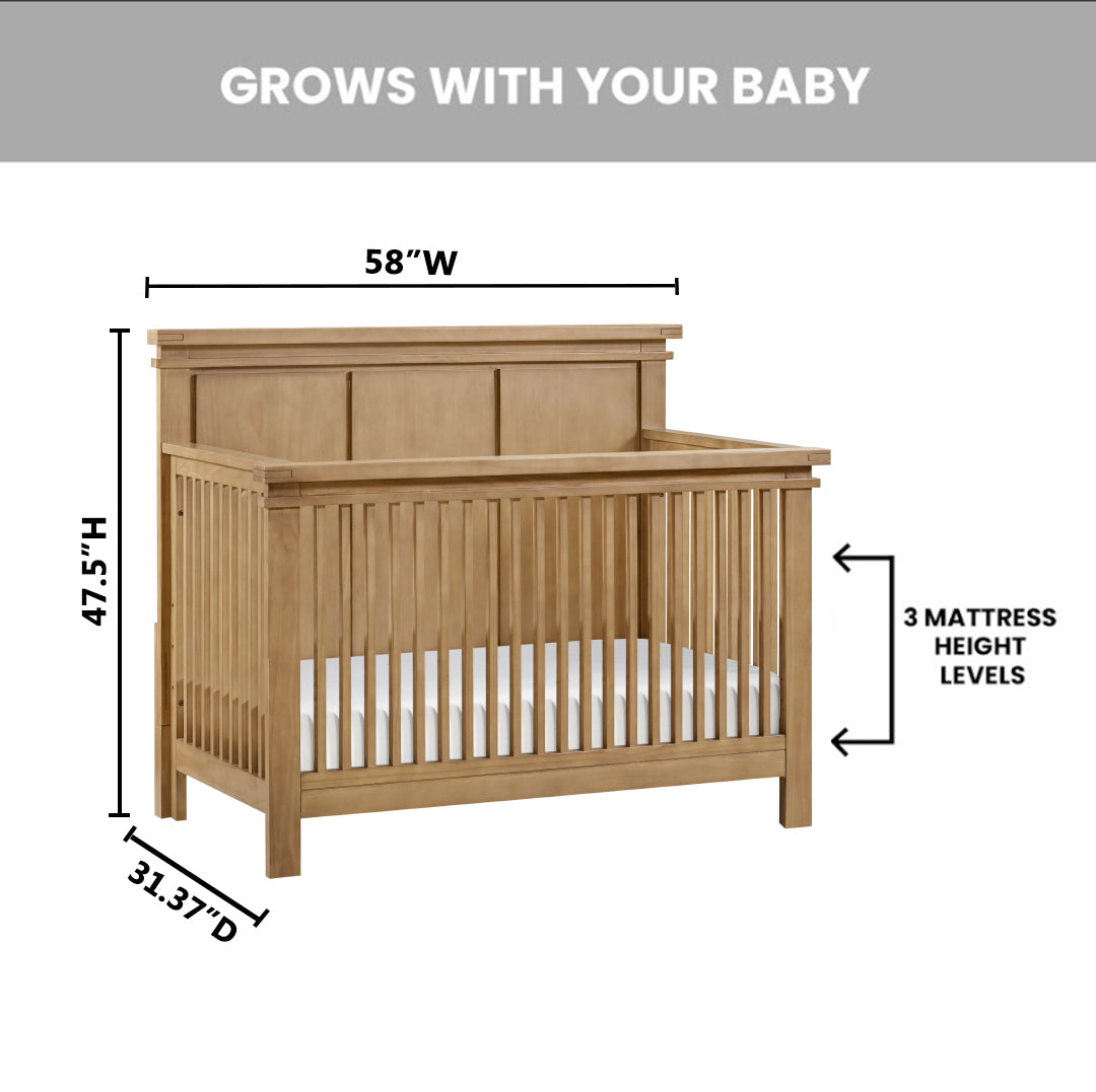 Mystic 4 in 1 Convertible Crib