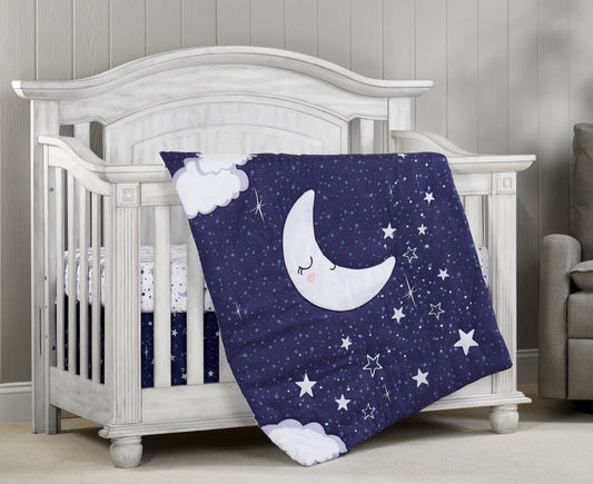 Good Night Moon 3 pc Baby Crib Nursery Bedding Set