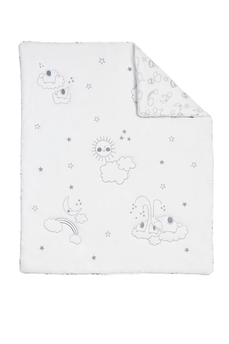 Cloud Nine 3 pc Baby Crib Nursery Bedding Set